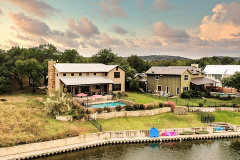 Hill Country Oasis, waterfront home on Lake LBJ