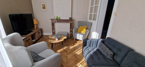 Popular Airbnb listing: Very close to the centre, 4 bedrooms, 6 people in Béthune