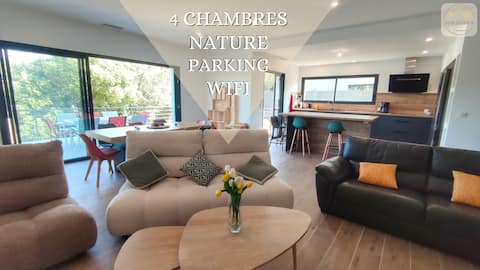 *Villa BEL ASPRES*Grande terrasse & Jardin*8 pers