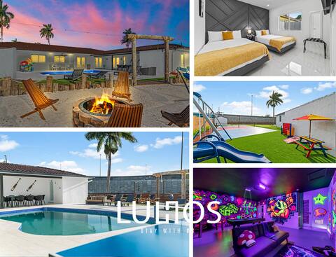 Lakeside Villa /heated Pool-GameRoom-30Guests.