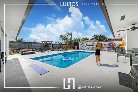 Lakefront Mansion, 5min 2 Hard Rock Stadium,30Gsts