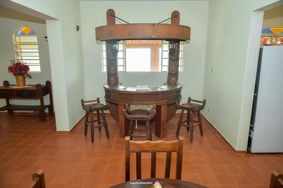 Airbnb em destaque: Mountain House. Fresh air. em Lindóia