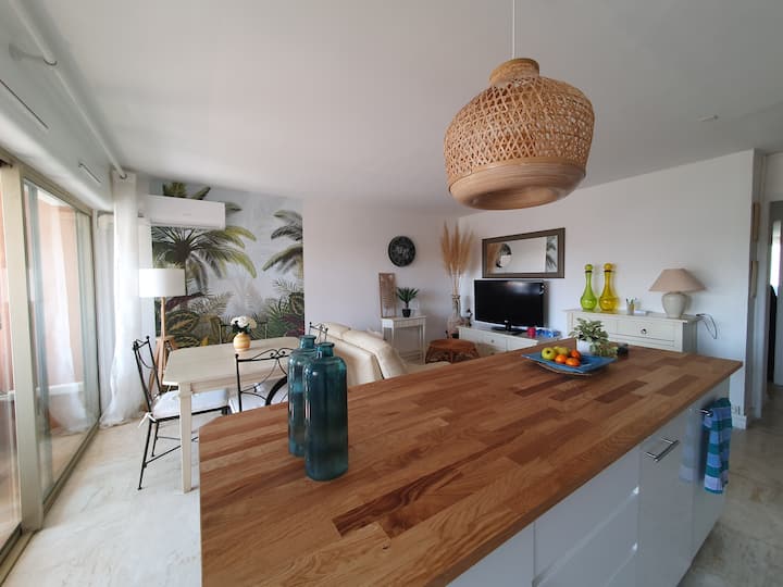 Appartement 2 Chambres Climatisation Internet - Sainte-Maxime