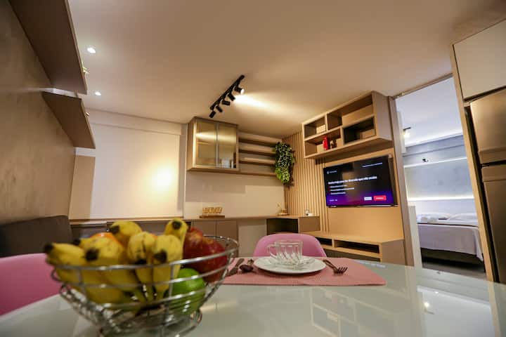 Loft 601 - Acolhedor E Aconchegante No Centro - Foz do Iguaçu
