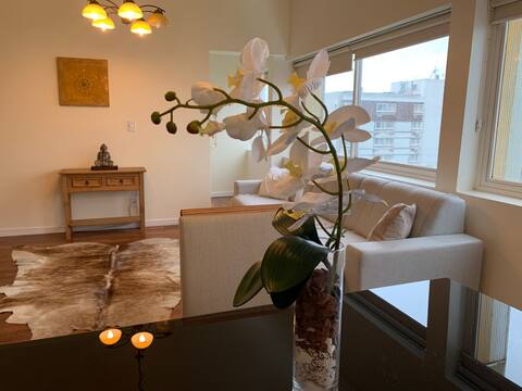 Apartment in the heart of the city, with garage.