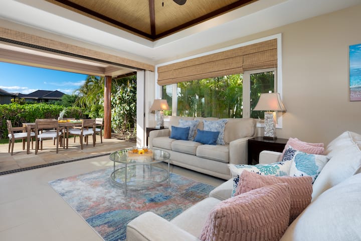 Dyert e mëdha të xhepit bashkojnë jetesën tropikale të brendshme dhe të jashtme.