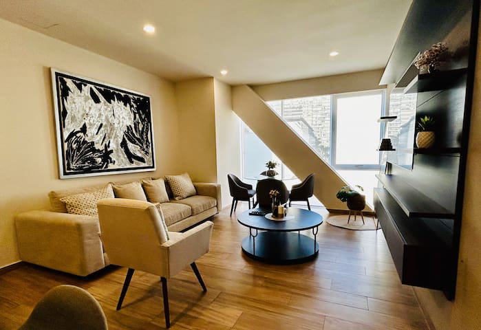 Hermoso depa con patio y alberca