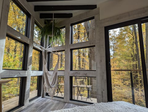 Tiny Cabin in the Woods