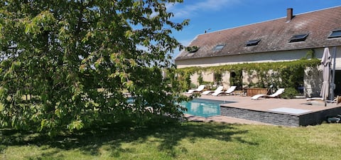 Large country house with pool