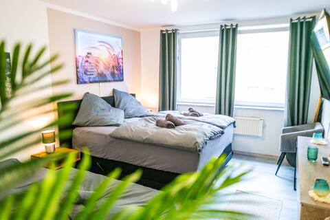 Beliebte Airbnb-Anzeige: #611 LUX-Studio Messe Essen / Netflix & Prime in Ostviertel