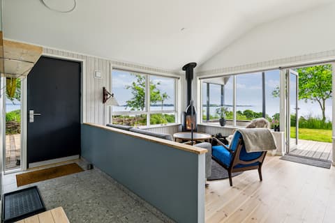 Popular Airbnb listing: Summer house with panoramic ocean view in Aabenraa