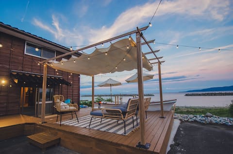 AKIYATO【Sado】 Ocean View · Sauna · BBQ ·SUP ·10pax