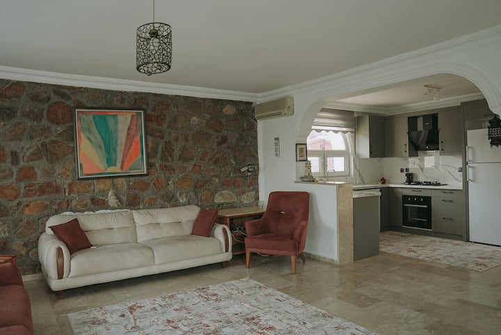 Adrasan Da Denize En Yakın Taş Villa Sahile 200 Mt - Çıralı
