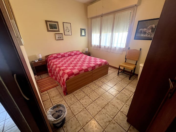 This is the second largest room, also overlooking the terrace