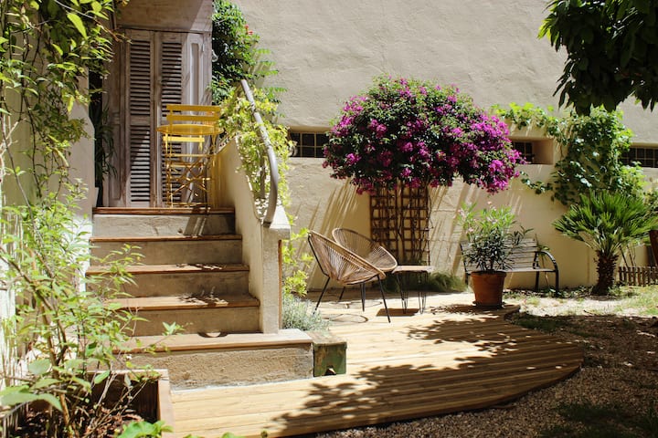 Joli Appart Avec Jardin Et Jacuzzi Dans Le Centre - Marsylia