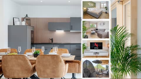 FENjOY: Big Apartment with Balcony | BBQ | Elevato