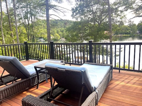 Recently Finished Lake Front Home @ Best Location