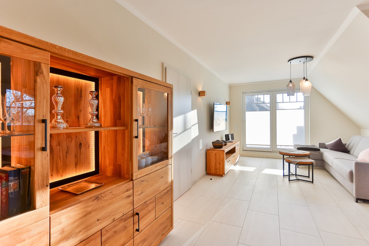 Airbnb performant: Wreechen country house with rooftop terrace à Putbus