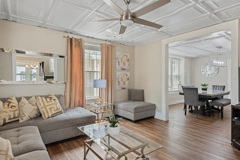 Spacious 5BR Home Sleeps 12 with Fenced Yard