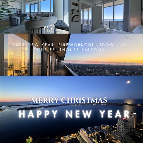 Toronto Executive 3 QueenBeds Panoramic Penthouse