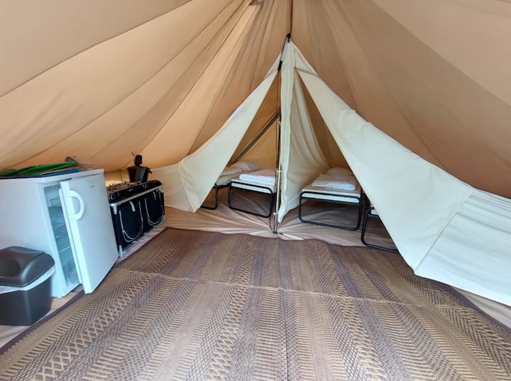 Tipi Tent Near The Reservoir In Luxembourg - Luxemburg