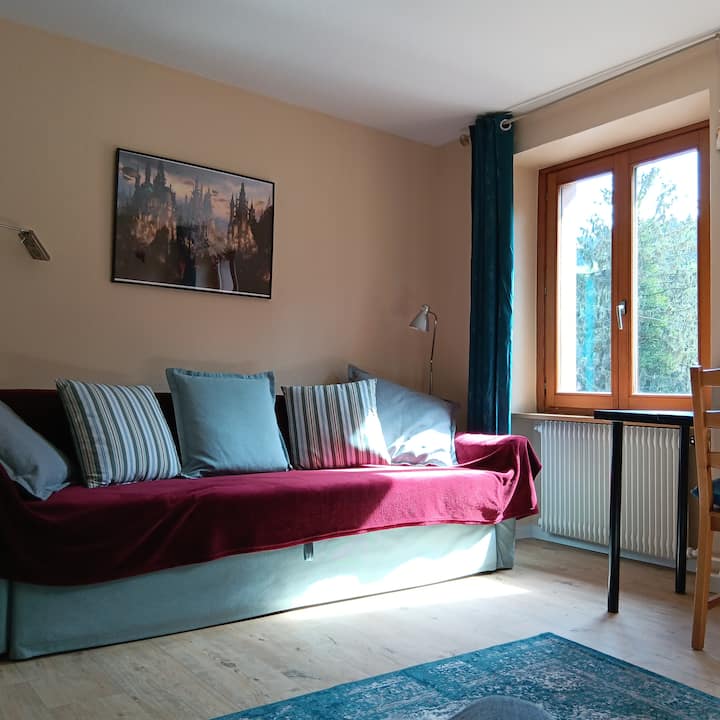 Maison Confortable + Terrasse - Haut-Rhin