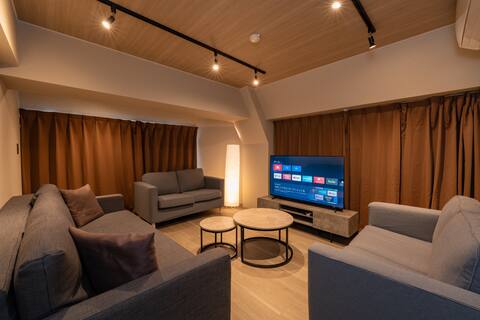New/Full Rinobe/95 ㎡/Yamanote Line Sugamo 2min/Up to 10 people/Entire one floor/Downtown area/4 beds