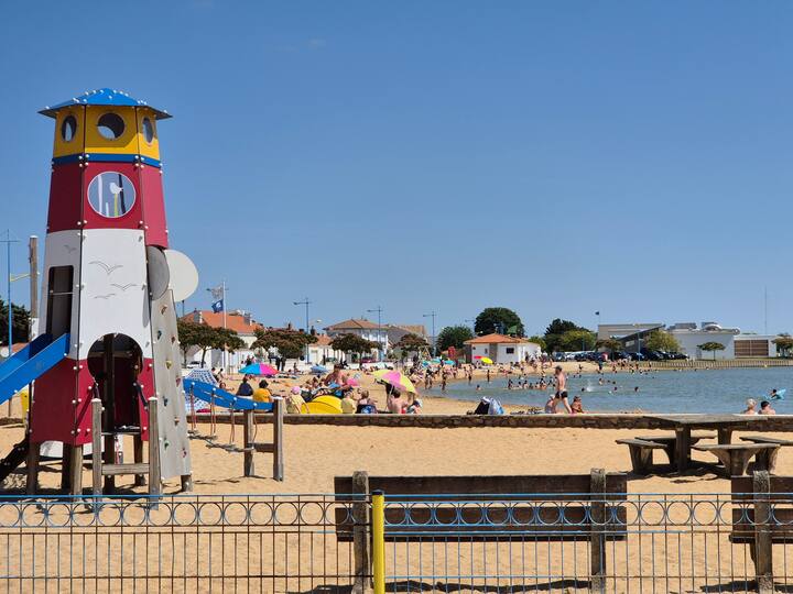 Face Au Plan D'eau, à Pied Des Plages Et Commerces - La Faute-sur-Mer