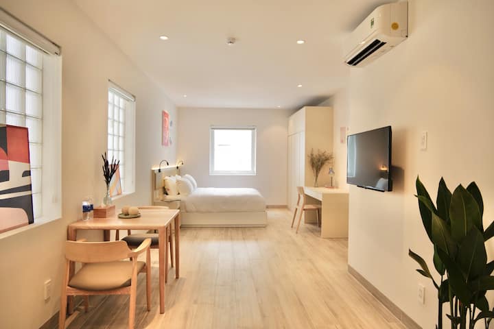 B08: Sunlight Studio 2 Km From Ben Thanh Market - Ho Chi Minh-staden