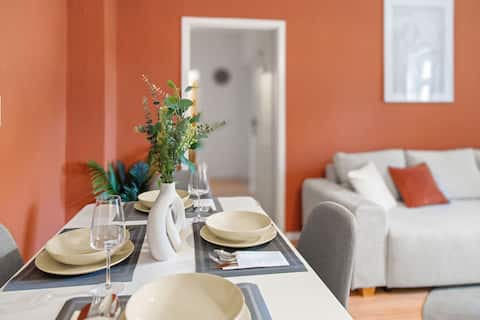 Apartment in the center - parking space & fortress view