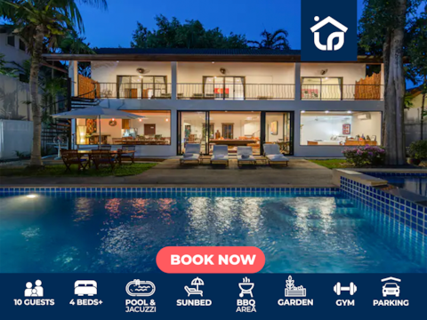 *4BR Villa | Pool, Pool Table, BBQ & Garden V136