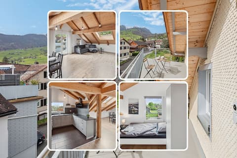 FENUS Mountain View Vacation | Parking | Kitchen