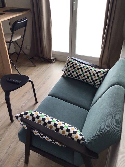 Top Airbnb: With balcony and secure parking in Clermont Ferrand