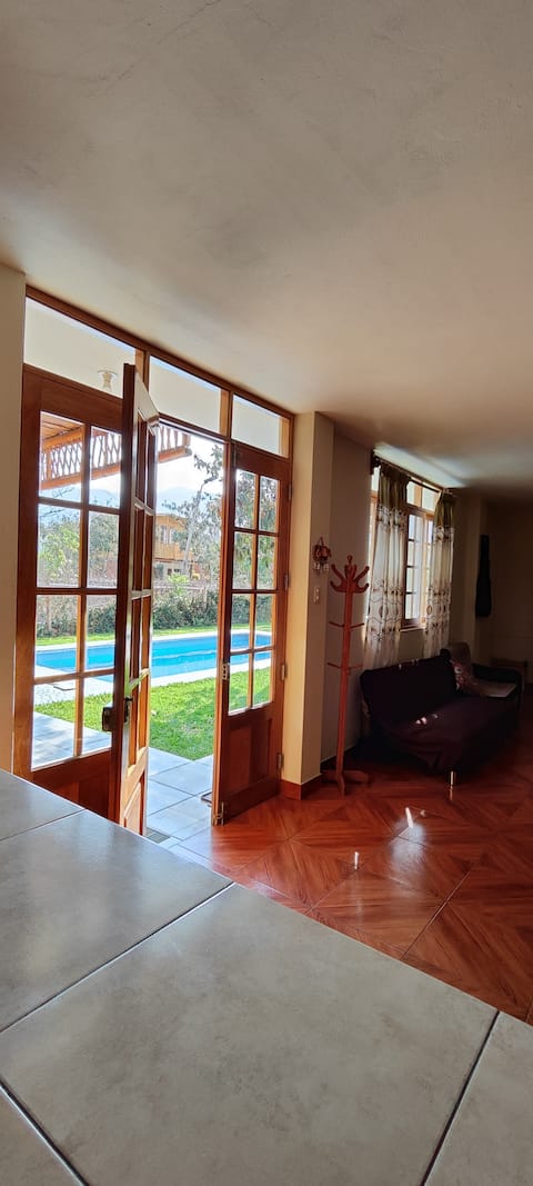 Successful Airbnb property: Country house with swimming pool in Lunahuaná