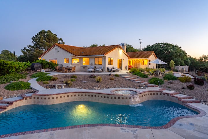 Cougar Ridge - Hilltop Home With Pool - Paso Robles, CA