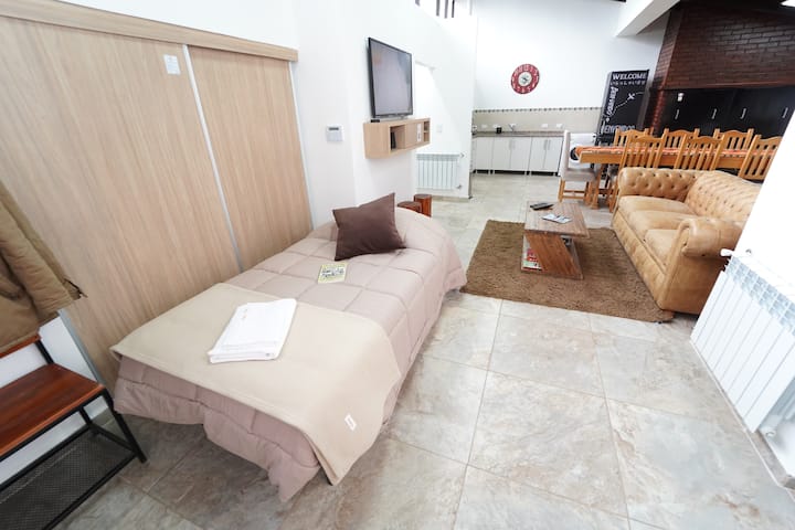 cama de poltrona, mas com um excelente colchão personalizado super confortável
