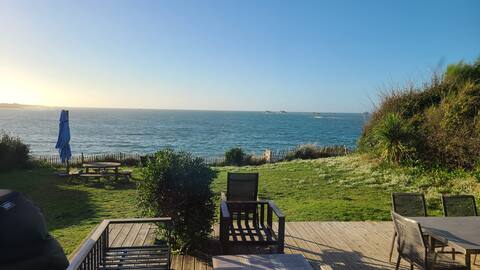 Villa • private beach access + heated pool