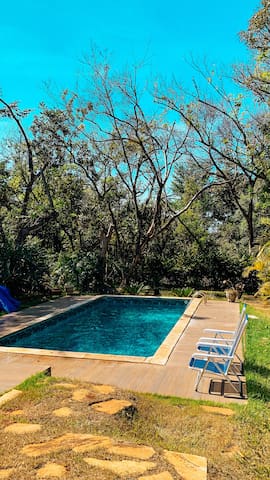 Entire home with 2 bedrooms in Uberlândia - Lago & Spa - Refúgio Íntimo