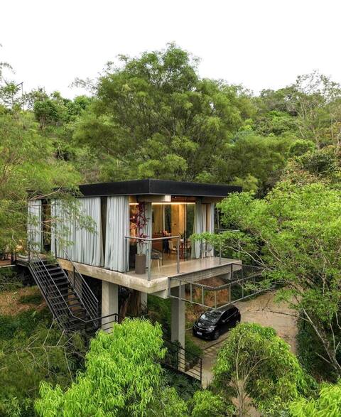 Bangalô Luxuoso na Natureza