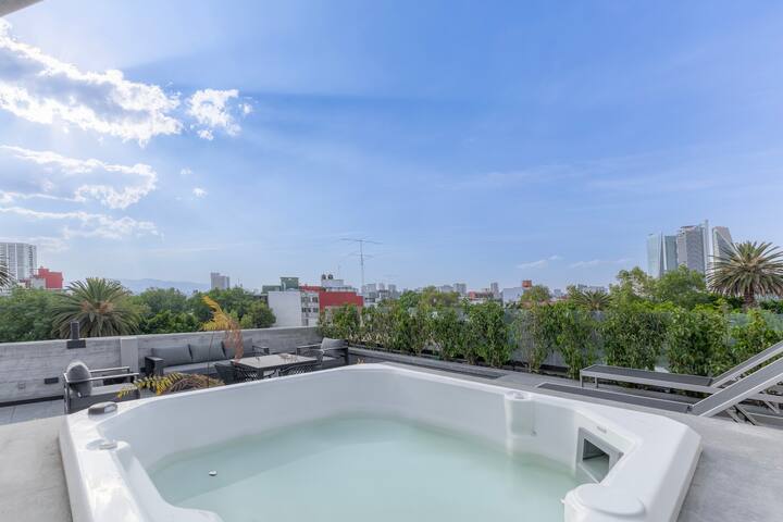 Capitalia | Park Condesa Rooftop, Jacuzzi & more gallery image 5