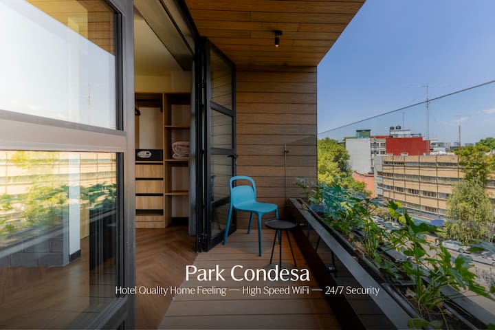 Capitalia | Condesa Rooftop, Near Parque Mexico