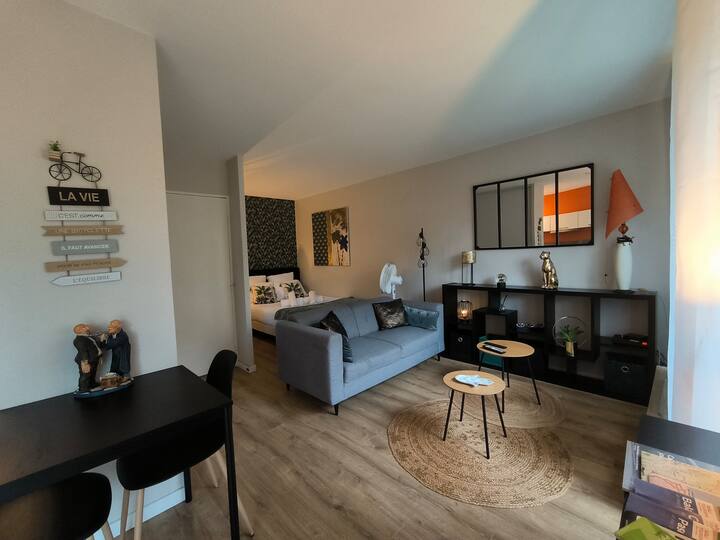 Résidence Calme-balcon-parking-5 Min Centre Pau - Pau