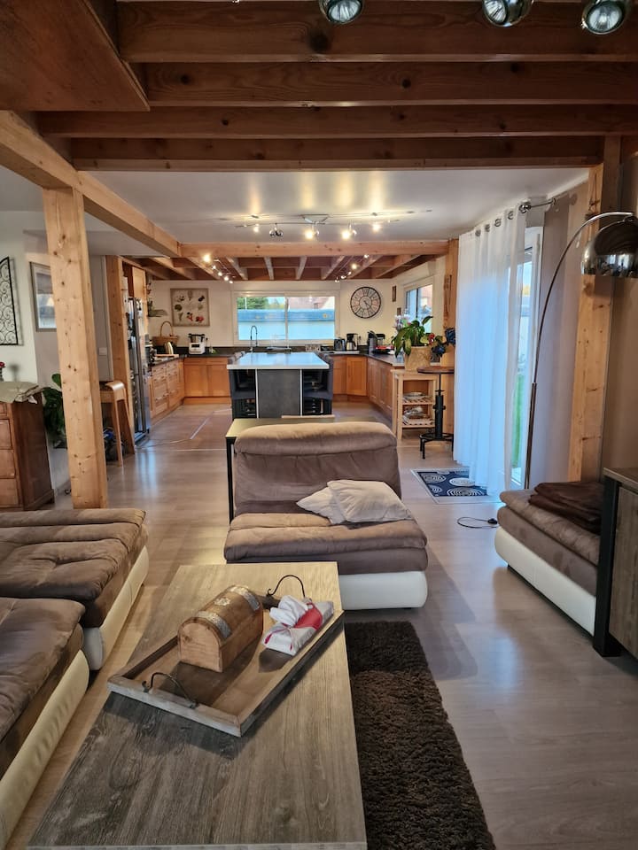 Spacieuse Maison 160 M² Proche Plage Confort Calme - Luc-sur-Mer