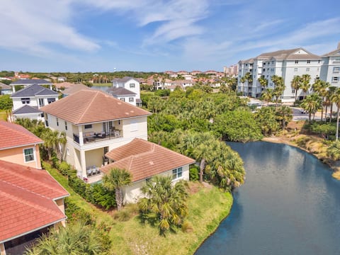 Lakefront Villa | 1 Min Walk to Clubhouse & Beach