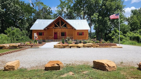 Indian Lodge on the White River in Sunset Valley