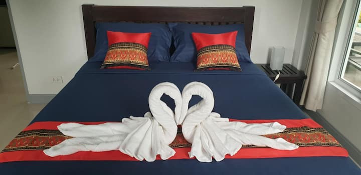Bungalow, Piscine, 1 Moto Inclus, Plage 10mint B5 - Krabi