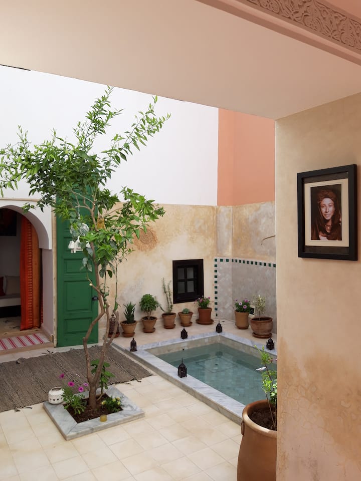 Dar Galatéa, Calme Et Fraicheur à Bab Aylen - Marrakech