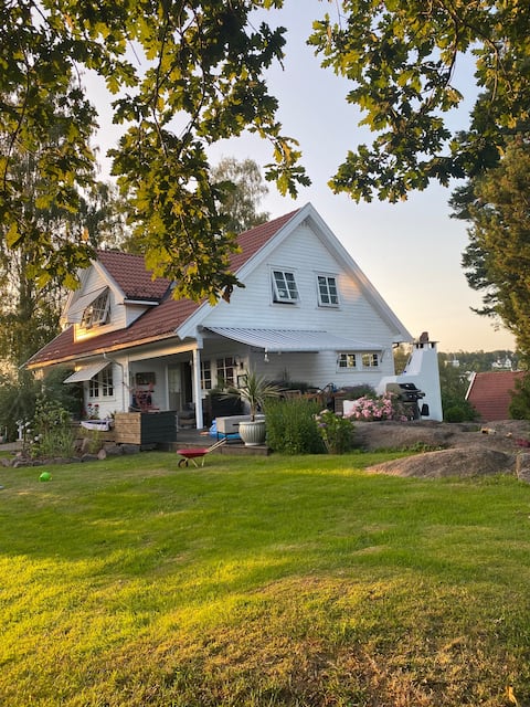 Idyllic house by the water