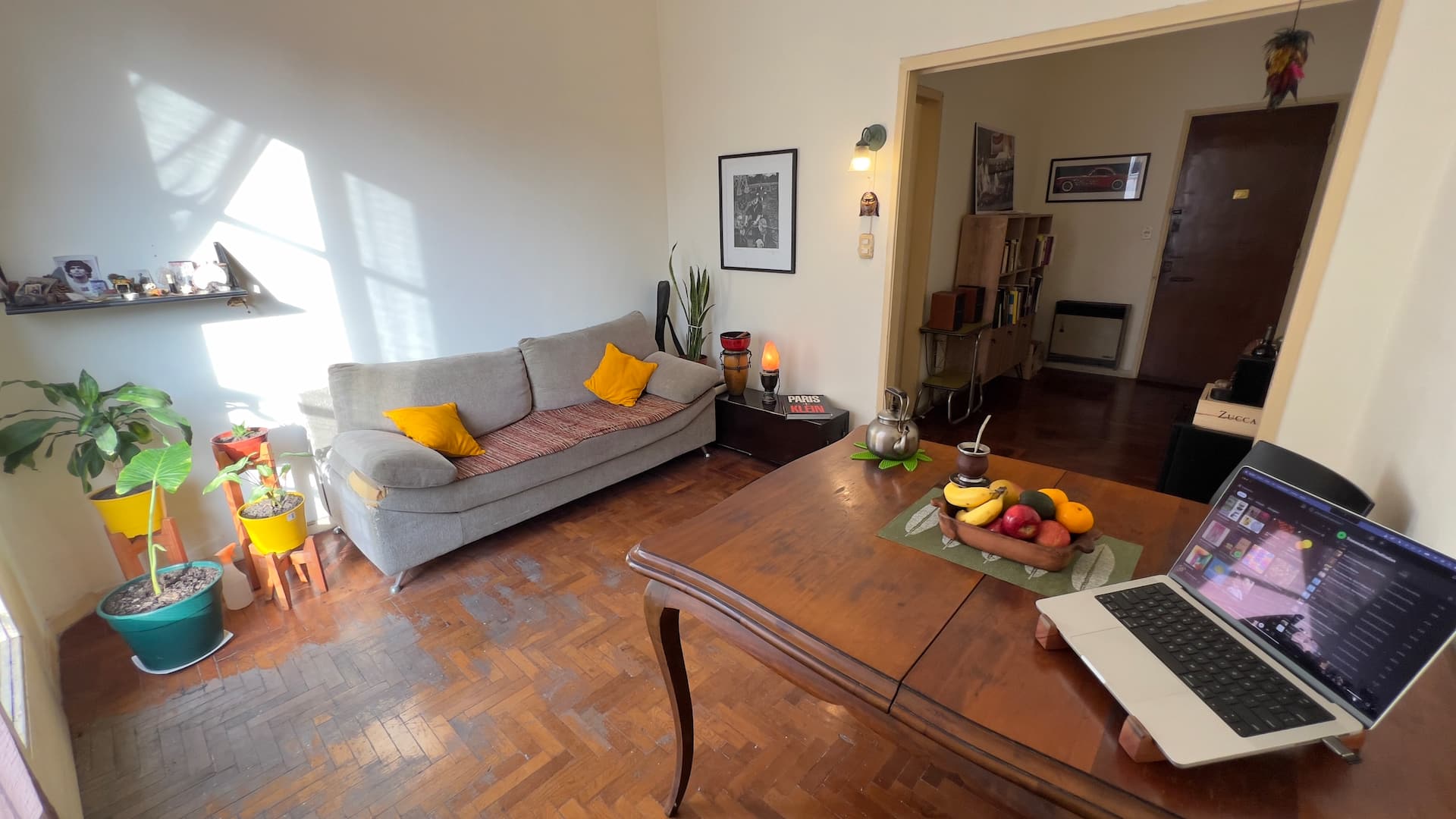Habitación en departamento en San Telmo