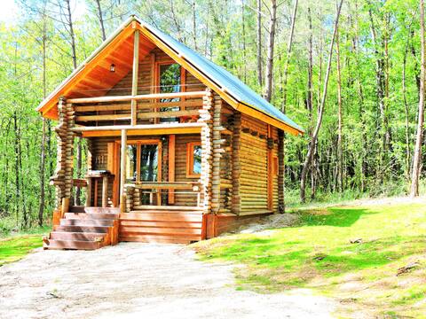 Beautiful refreshing log chalet